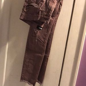 Express ankle skinny jeans